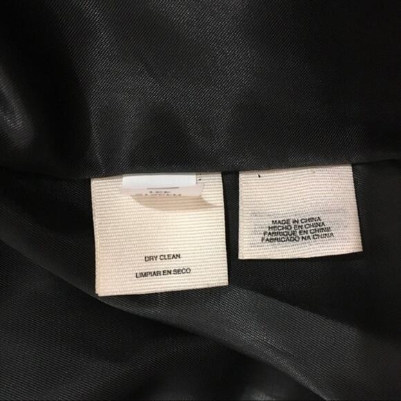 NWT Rachel Rachel Roy Fringe Vegan Suede Jacket - Black - Large - Picture 11 of 12